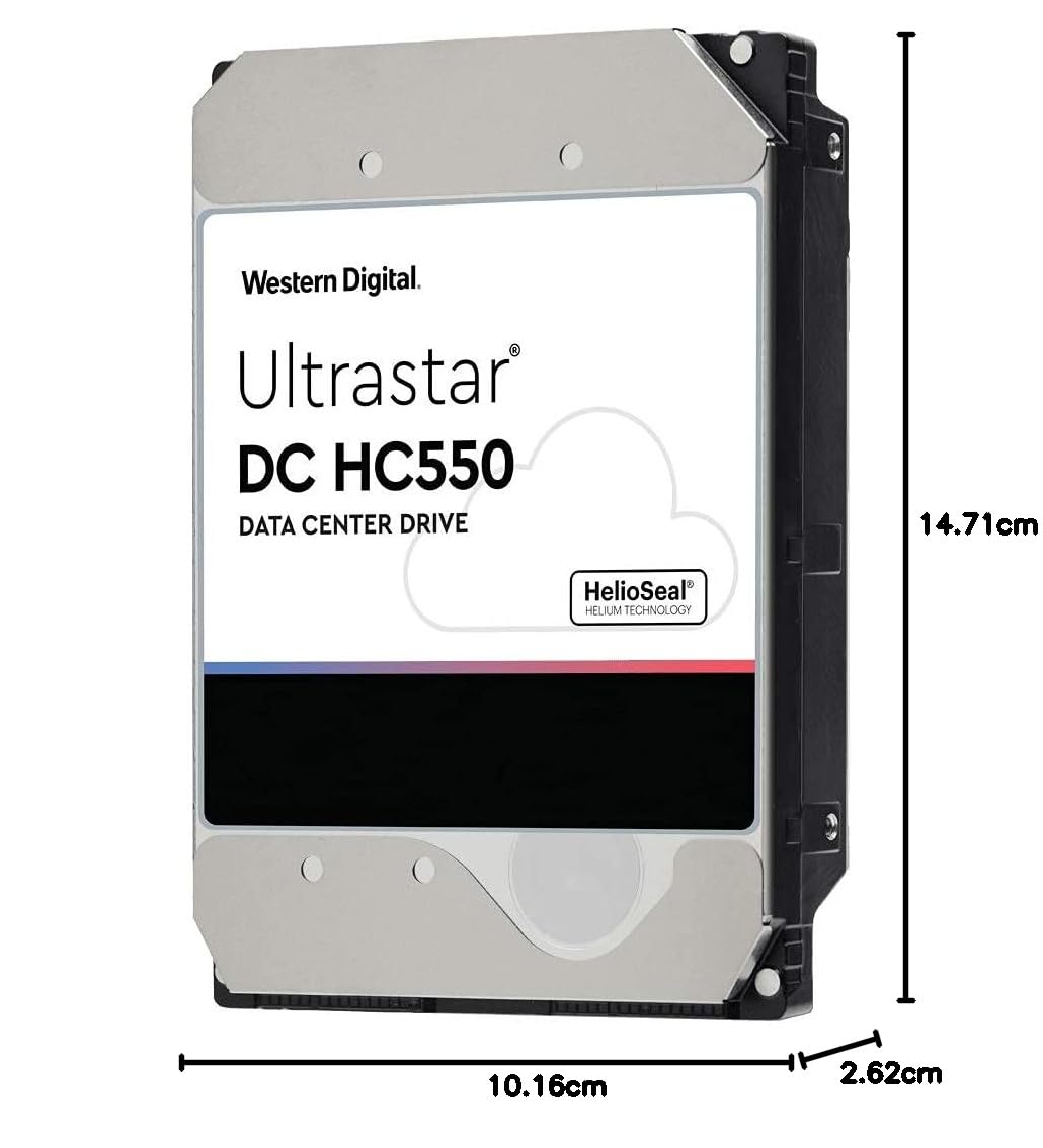 Amazon | Western Digital WD 16TB HDD Ultrastar DC HC550 SATA